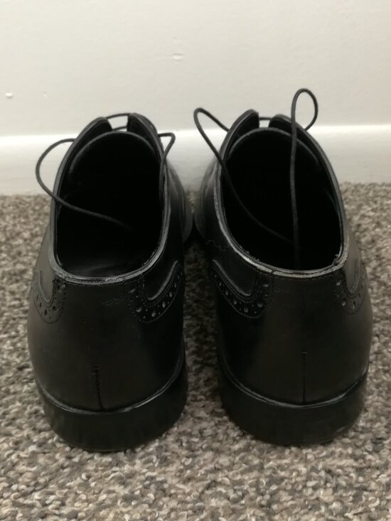 Allen Edmonds Dress Shoes Modigliani Wingtip Oxford Black Mens 12 D main image 8